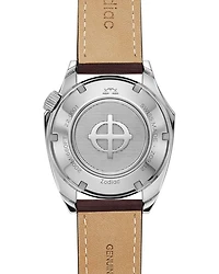 Field Olympos Automatic Leather Watch, 40mm