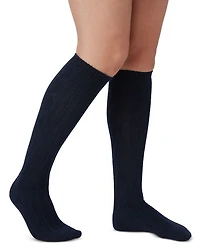 Cable Knee High Socks
