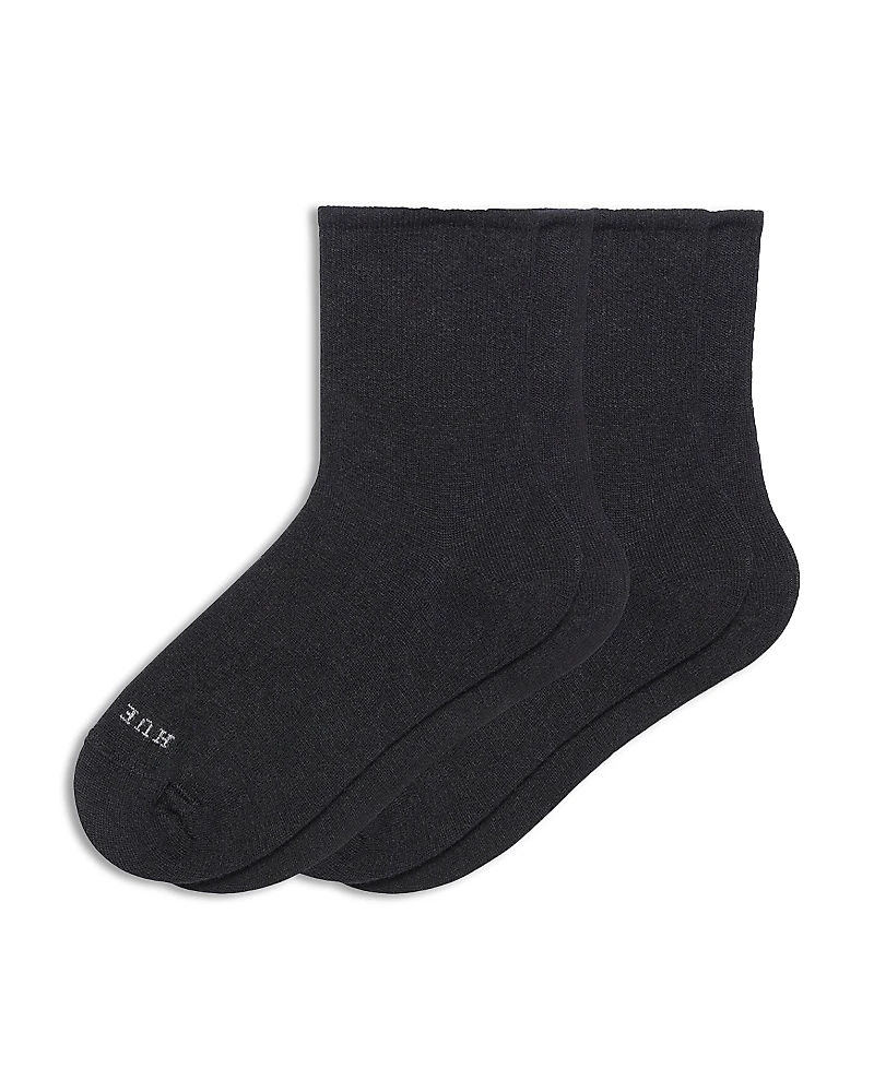 Hue Mini Crew Socks, Pack of 2