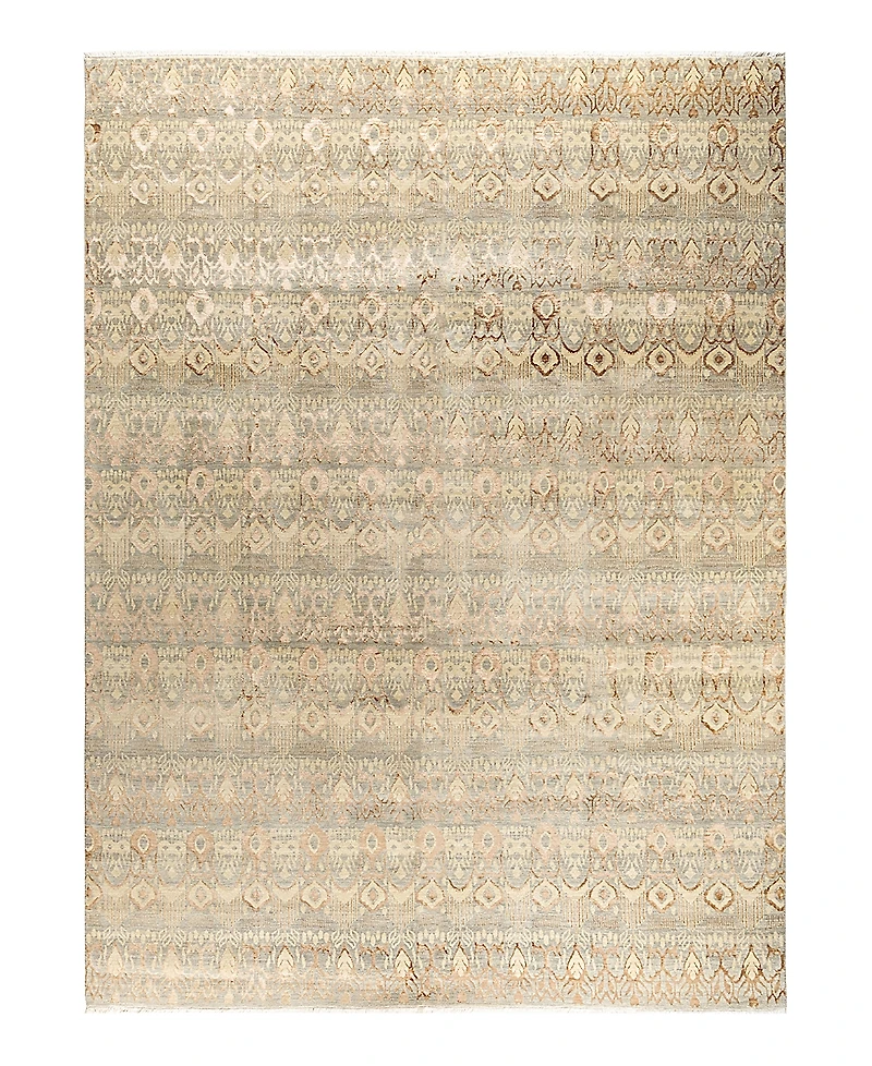 Bloomingdale's Indo Ikat M6384 Area Rug, 9'1 x 12'3