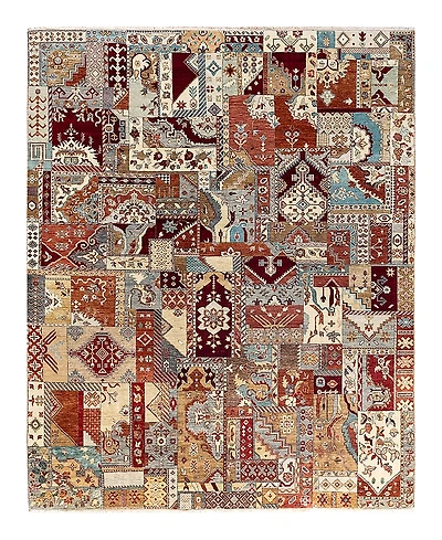 Bloomingdale's Indo Patchwork M5944 Area Rug, 8'2 x 10'2