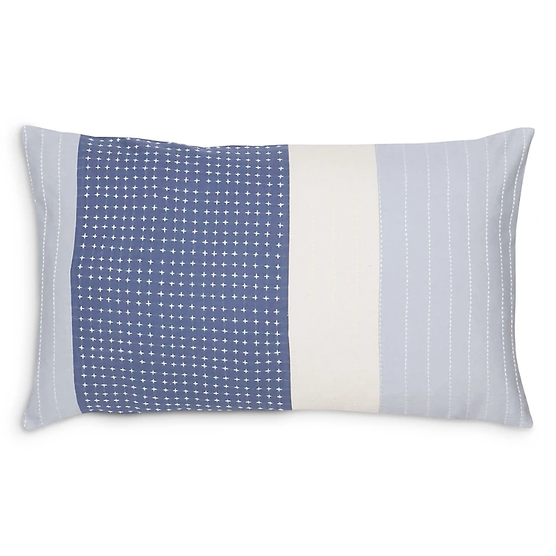 Anchal Didi Colorblock Lumbar Pillow