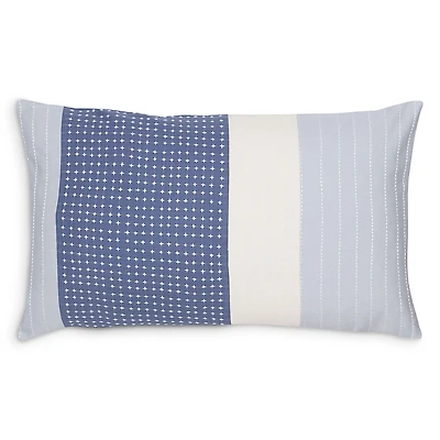 Anchal Didi Colorblock Lumbar Pillow
