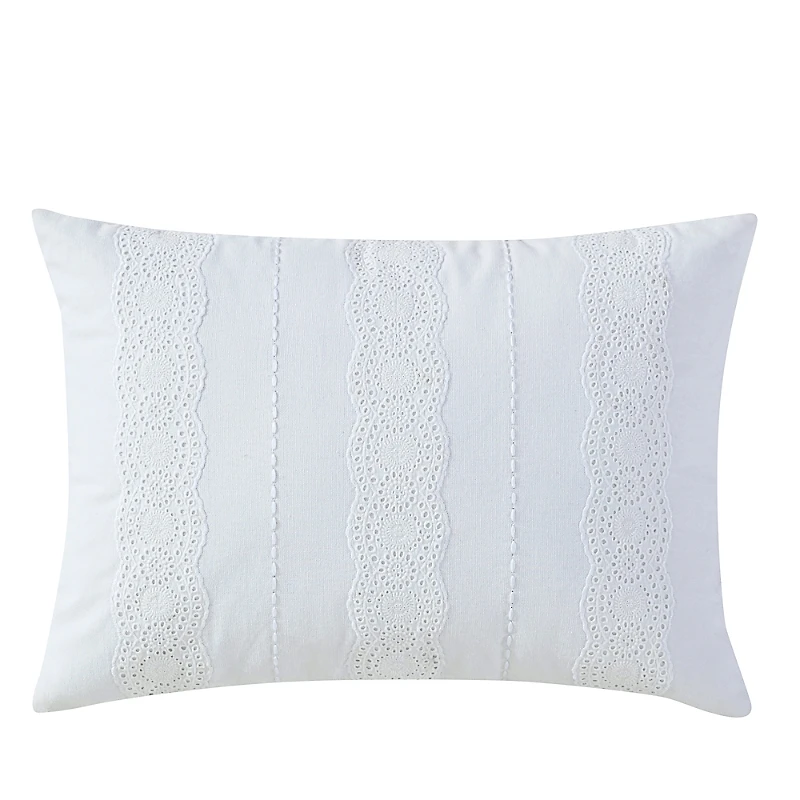 Peri Home Eyelet Decorative Pillow, 14 x 20