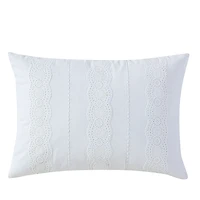 Peri Home Eyelet Decorative Pillow, 14 x 20