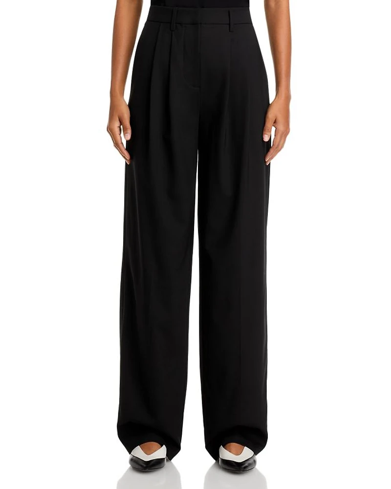 Pleated Pants