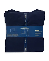 Boys' Long Sleeve Tee & Woven Pants Sleepwear Set - Little Kid