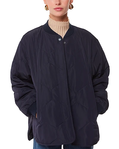 Whistles Ida Short Quilted Coat