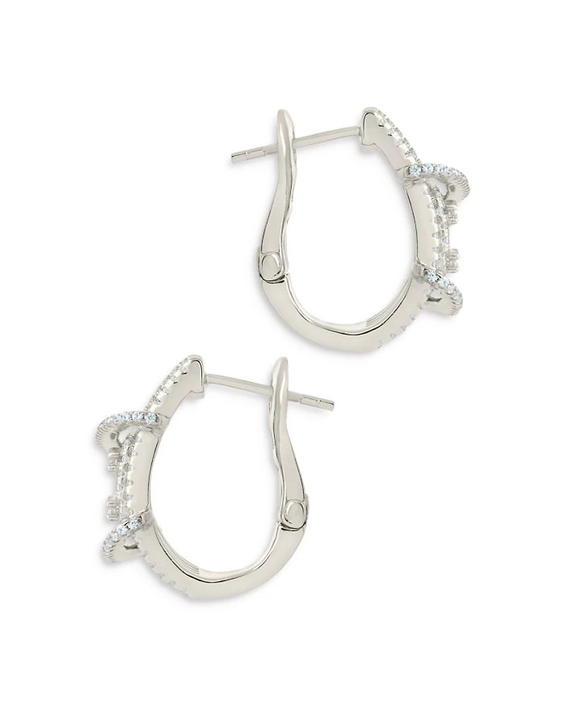 Leigh Multi Row Hoop Earrings