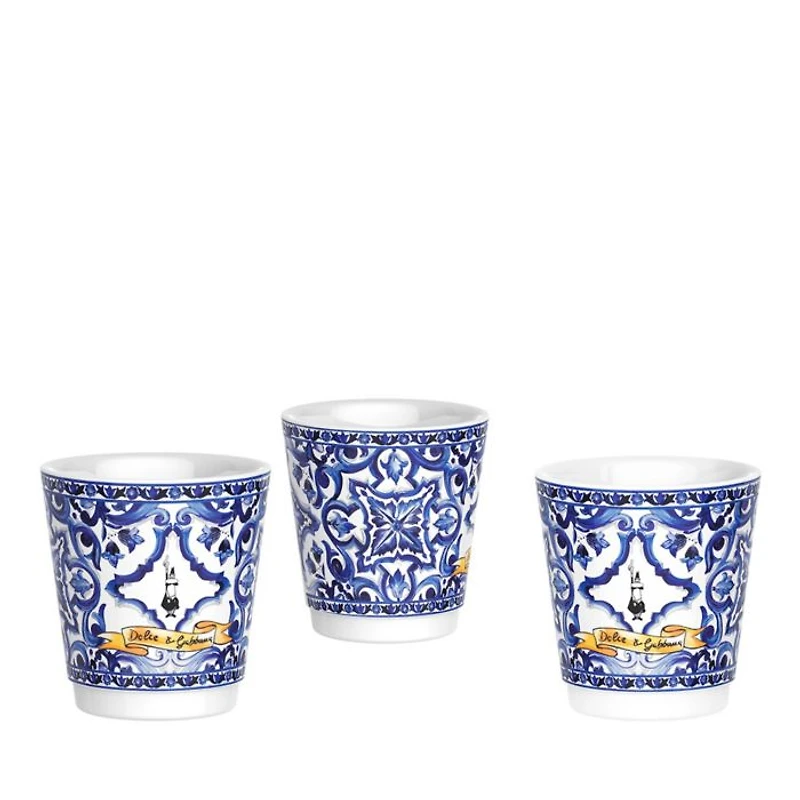 Moka 3-Cup Coffee Maker & Cups Gift Set