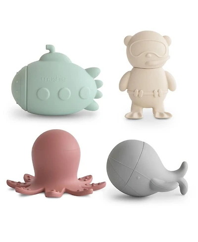 Sealife Mold Free Bath Play Set - 4 Pack