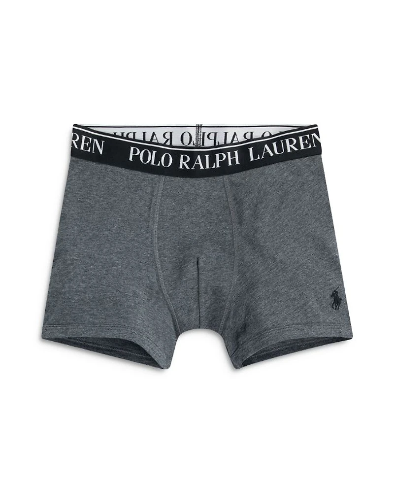 Boys' Cotton Stretch Jersey Boxer Briefs, Pack of 3 - Big Kid