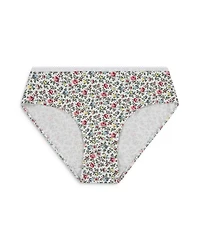 Girls' Cotton Stretch Jersey Bikini Briefs, Pack of 5 - Big Kid