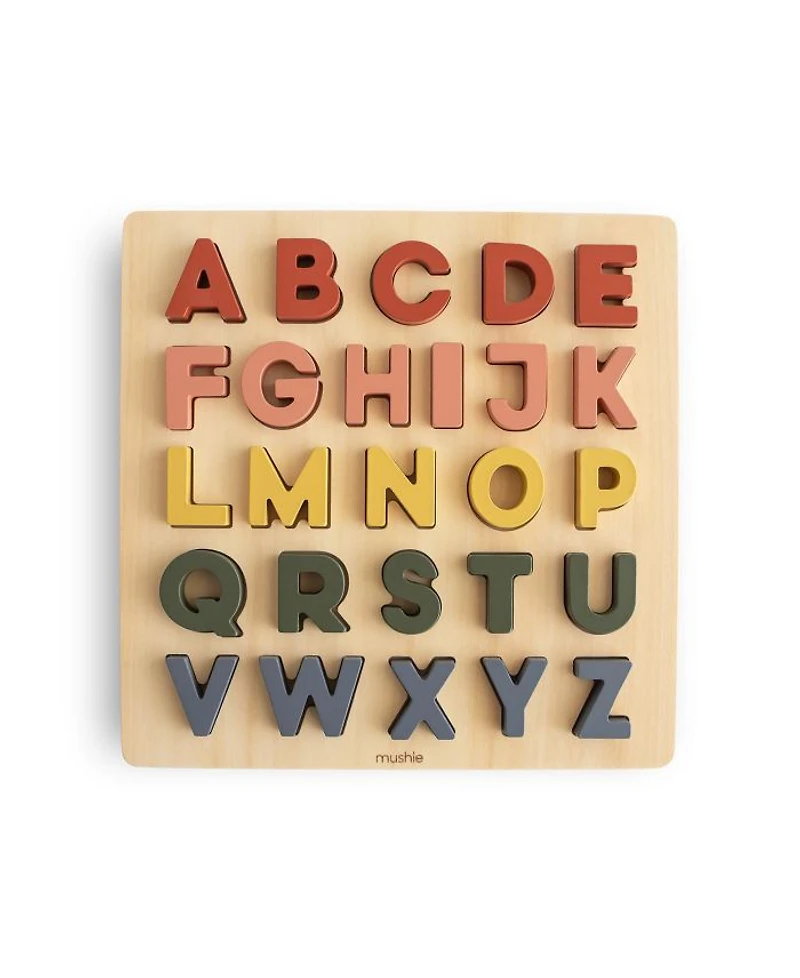 Wooden Alphabet Puzzle - Ages - 3 years +