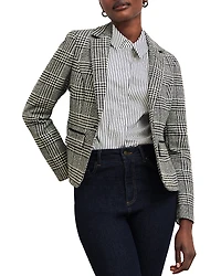 Hobbs London Brea Plaid Blazer