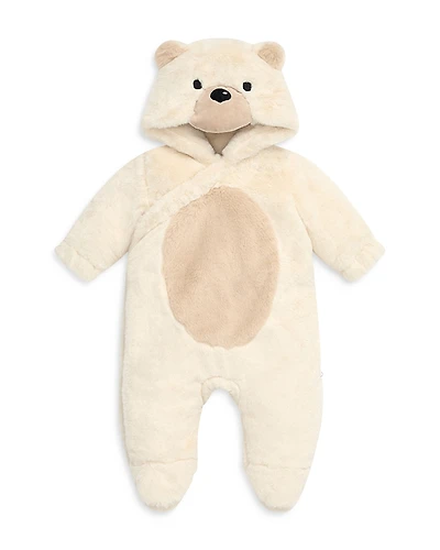 Mori Unisex Faux Fur Bear Coverall - Baby