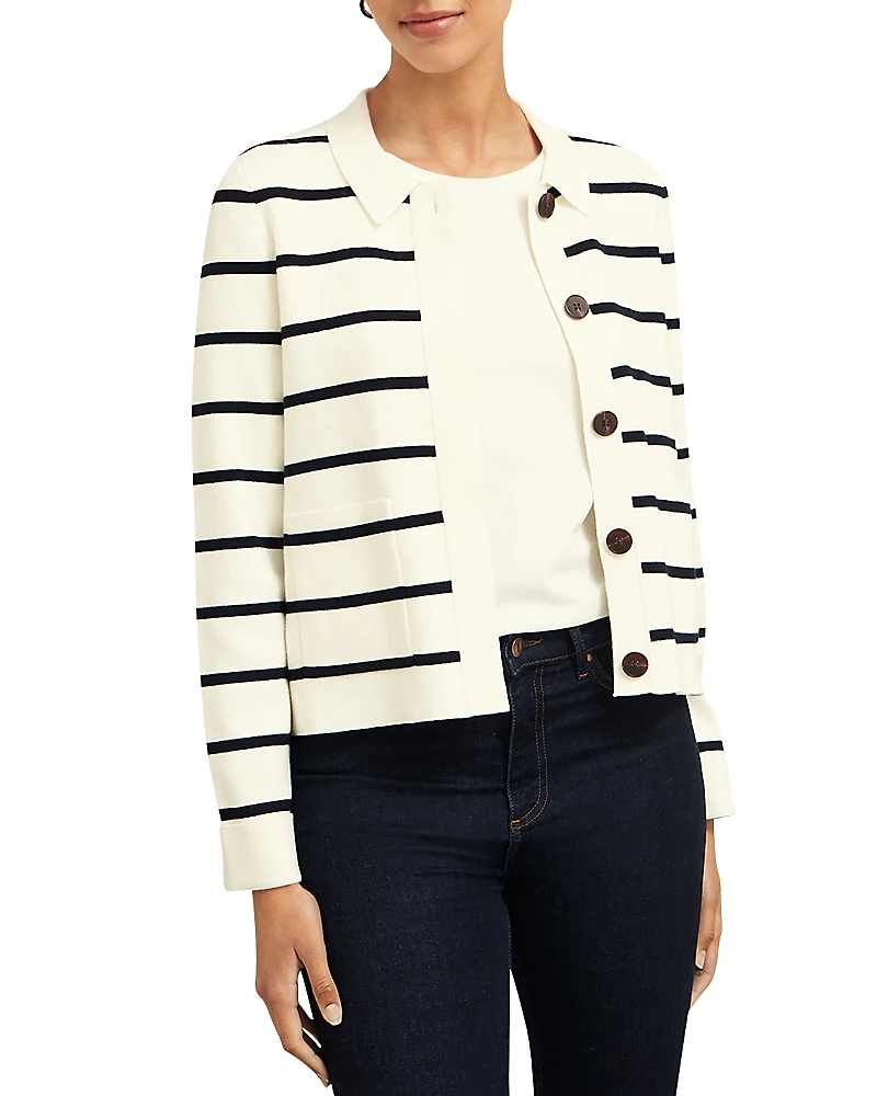 Hobbs London Ellie Striped Jacket