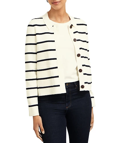 Hobbs London Ellie Striped Jacket