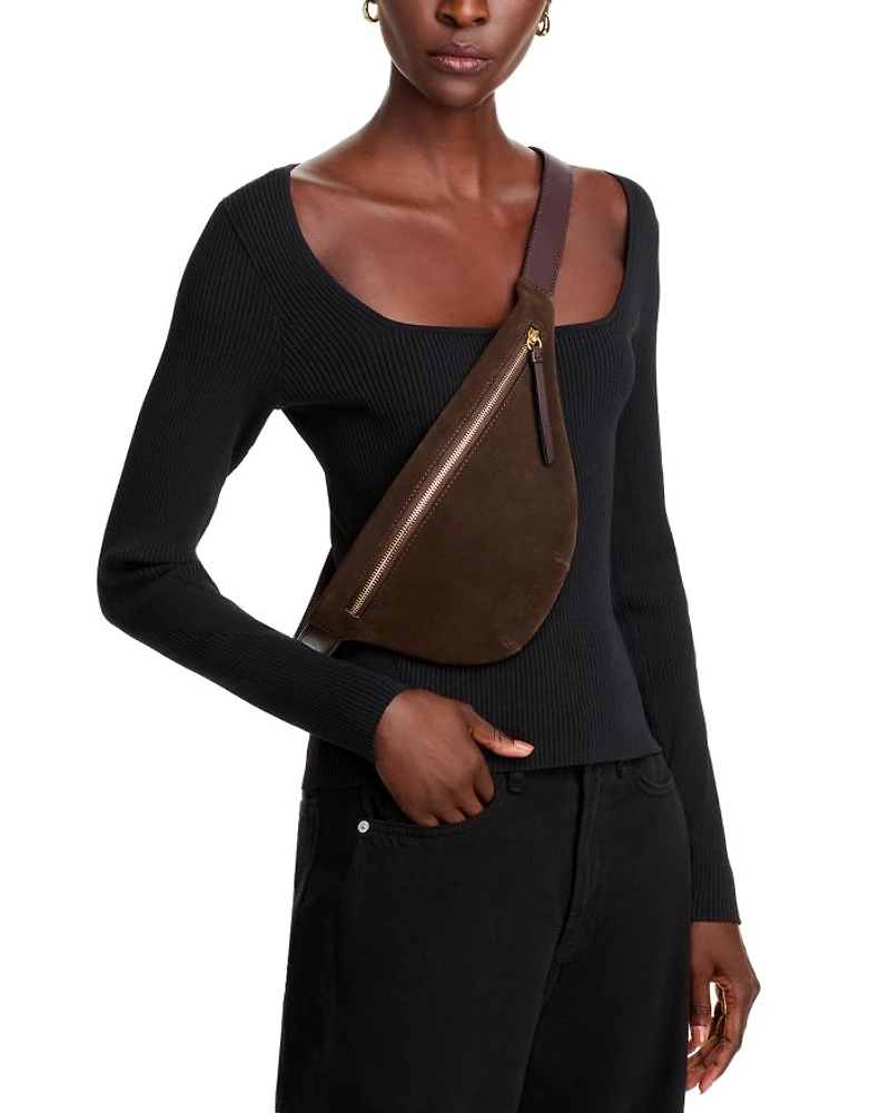 Petra Suede Mini Sling Bag