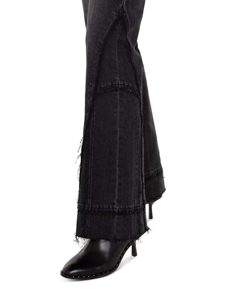 Hannah High Rise Flare Leg Jeans Mooreland