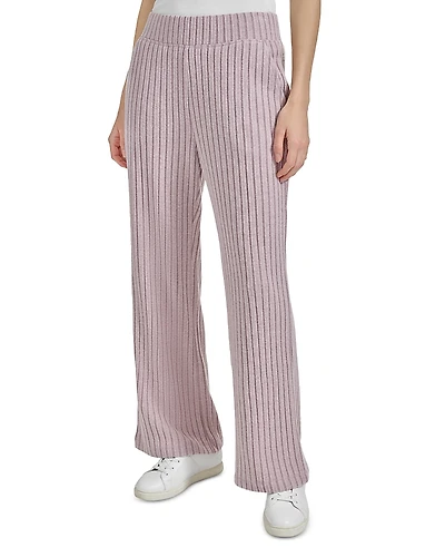 Marc New York Heather Rib Wide Leg Pants