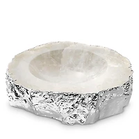Anna new york Casca Bowl, Crystal & Silver