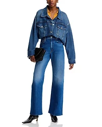 The Lasso Sneak Wide Leg Jeans It's A Small World