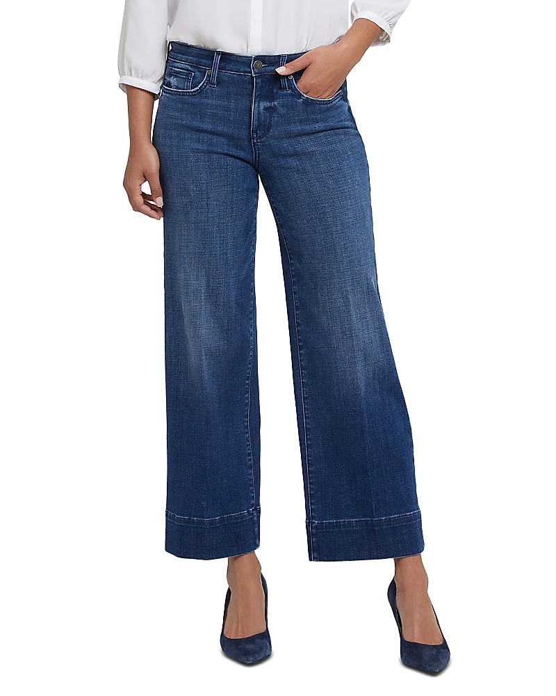 Nydj Teresa Wide Leg Ankle Jeans