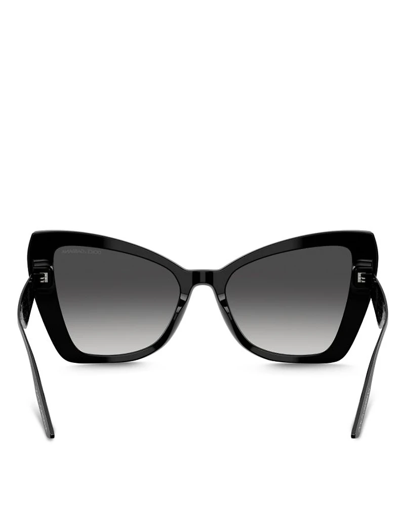 Lace Cat Eye Sunglasses, 55mm