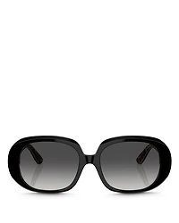 Allure Oval Sunglasses, 56mm
