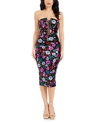 Dress the Population Erica Midi