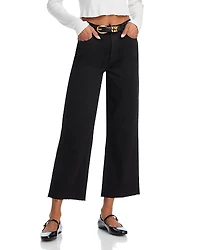 7 For All Mankind Alexa High Rise Cropped Jeans