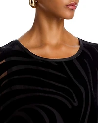 Velvet Burnout Caftan Dress