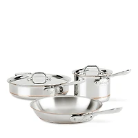 All-Clad Copper Core 5 Ply Bonded 5 Piece Cookware Set