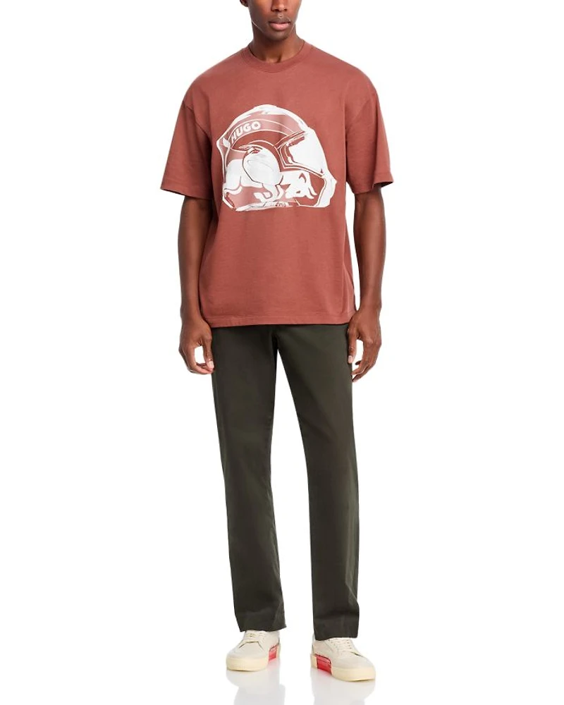 Dit Cotton Logo Graphic Tee