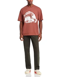 Dit Cotton Logo Graphic Tee