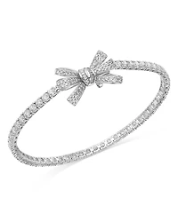 Bloomingdale's Fine Collection Diamond Bow Tennis Bracelet