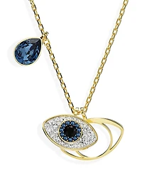 Swarovski Symbolica Crystal Evil Eye Pendant Necklace
