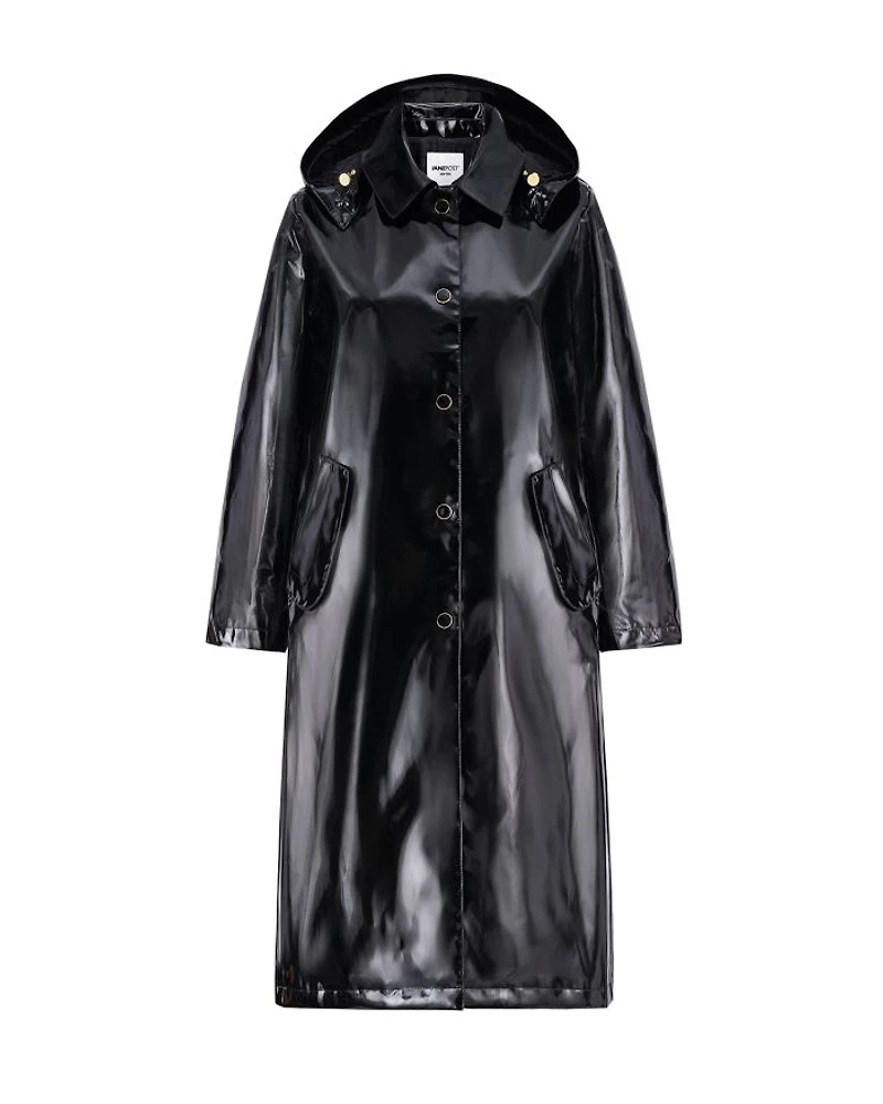 Iconic Mid Length Rain Slicker Coat