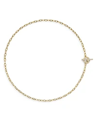 Dy Madison Pave Diamond Toggle Chain Necklace