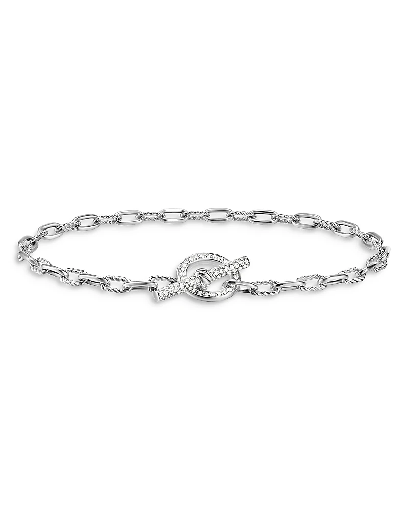 David Yurman Dy Madison Toggle Chain Bracelet