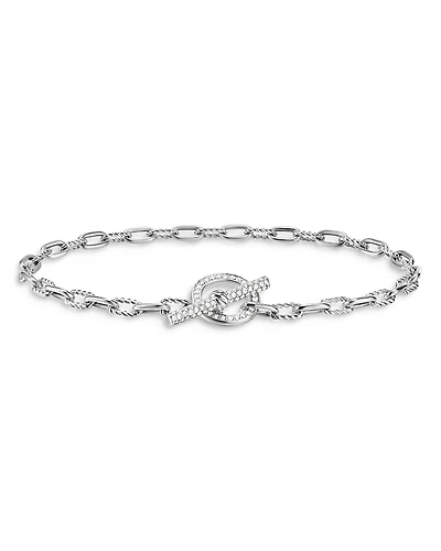 David Yurman Dy Madison Toggle Chain Bracelet