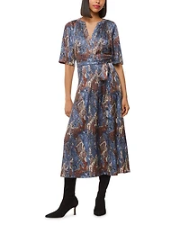 Marlow Dashed Spot Print Dress