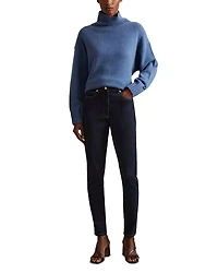 Hattie High Rise Skinny Jeans Dark Blue