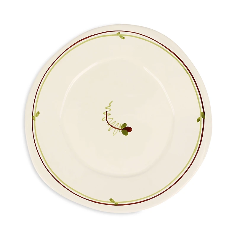 Vietri Lastra Fiori di Bosco Fiori Salad Plate