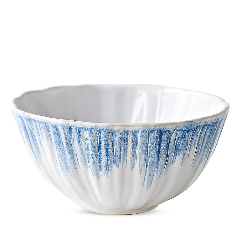 Vietri Bari Blue and White Cereal Bowl