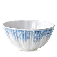 Vietri Bari Blue and White Cereal Bowl