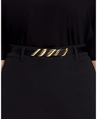Melodie Ribbon Leather Belt