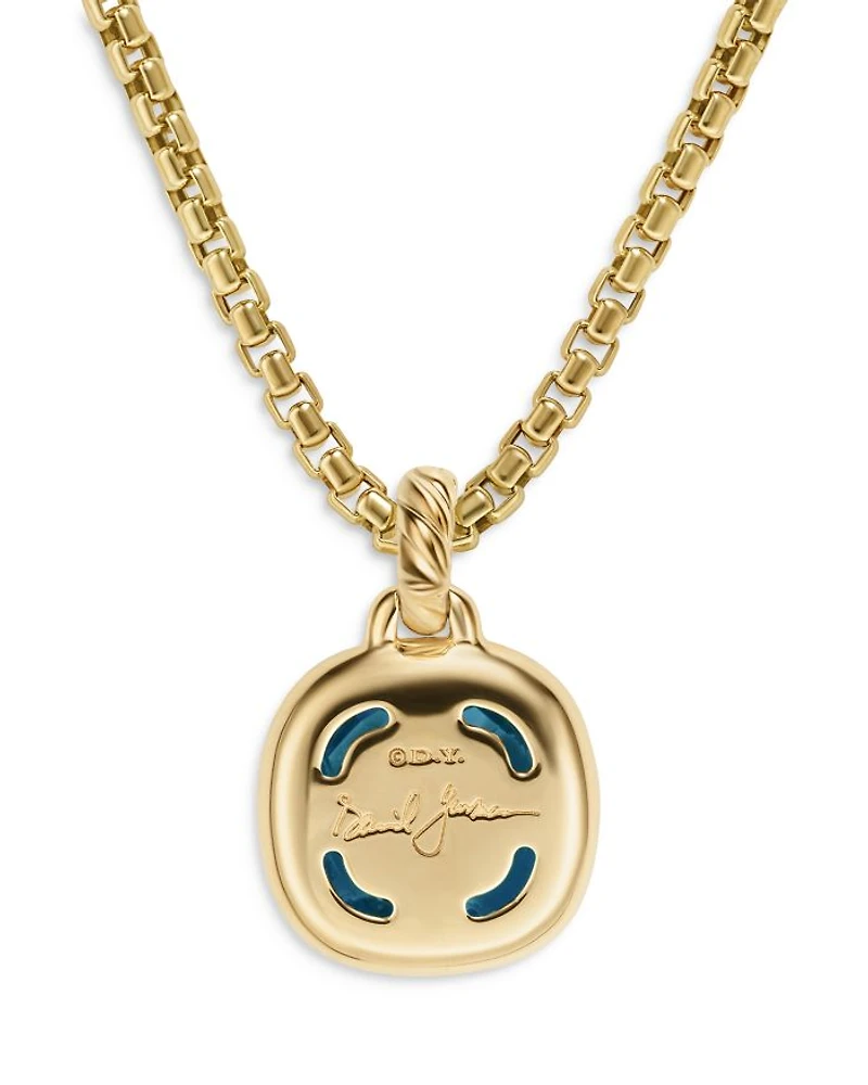 Albion® Pendant 18K Yellow Gold with Gemstones and Diamonds