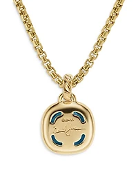 Albion® Pendant 18K Yellow Gold with Gemstones and Diamonds